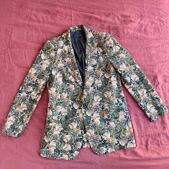 Zara Jackets & Blazers - Zara Multicolor Floral Blazer